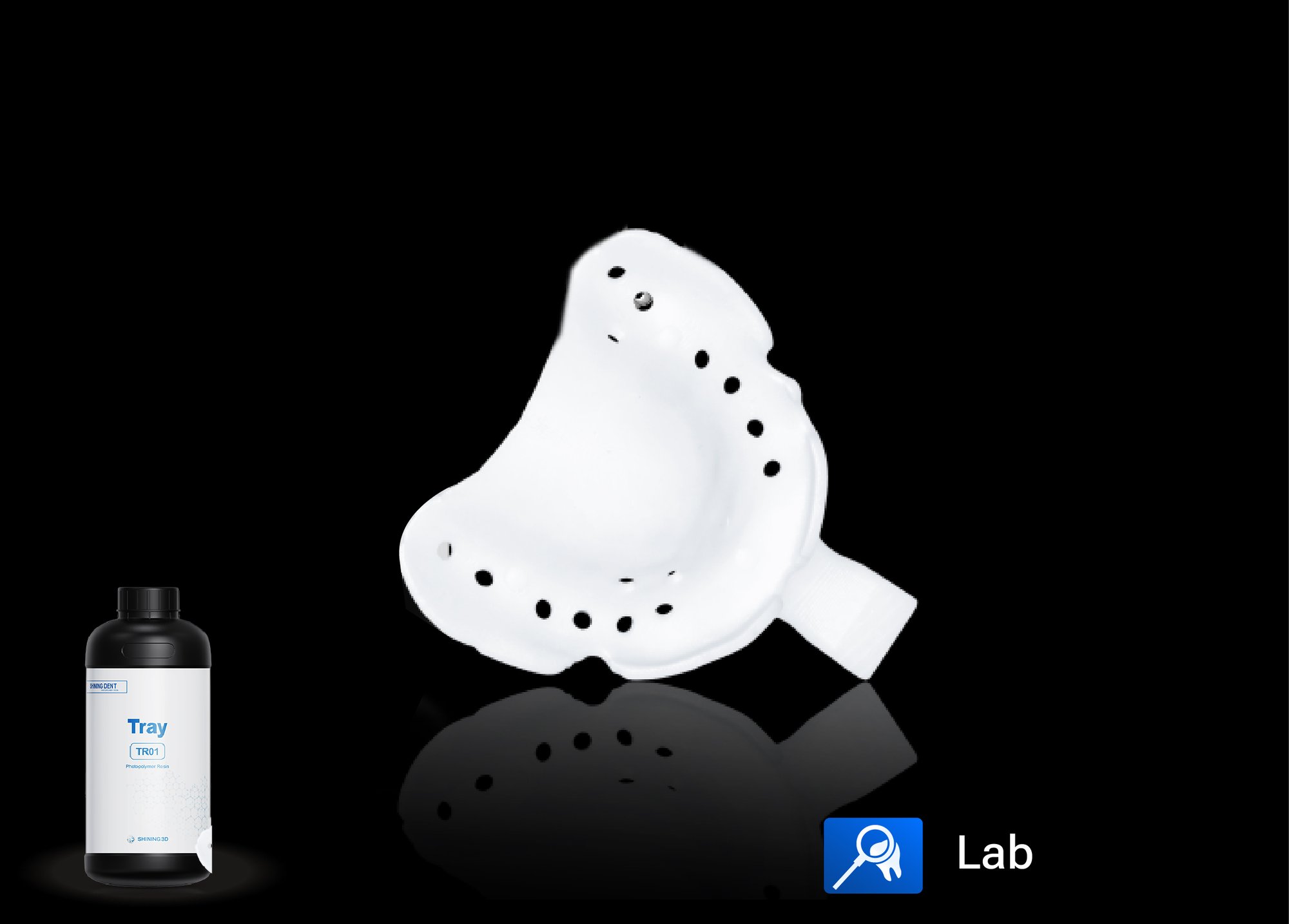 shining 3d custom impression tray 3D printing resin