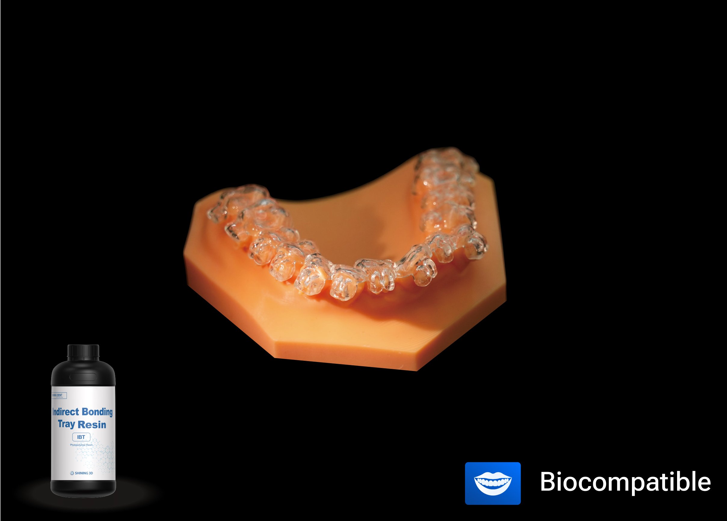 shining 3d Indirect bonding tray 3D printing resin