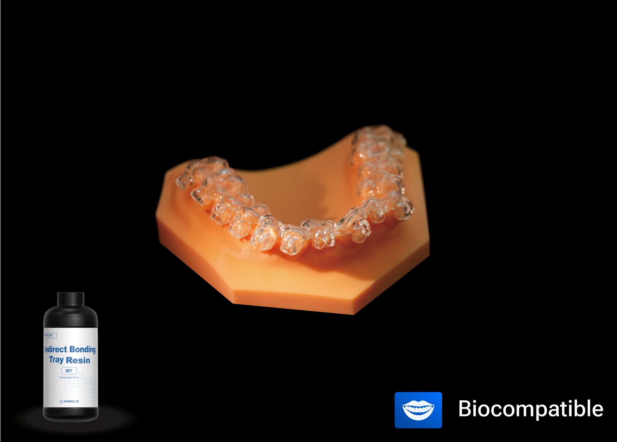 shining 3d indirect bonding tray 3D printing resin