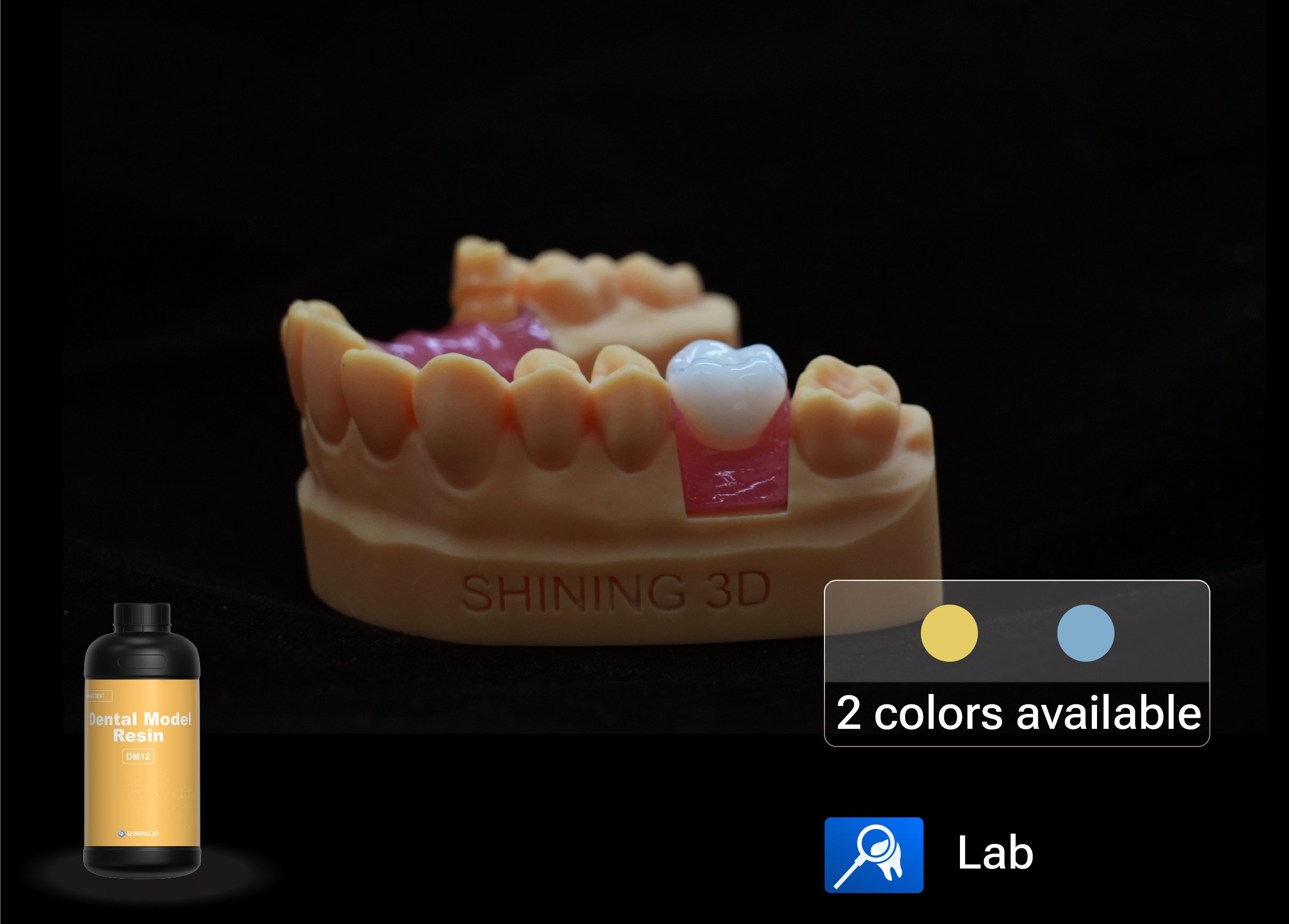 shining 3d dental model 3D printing resin