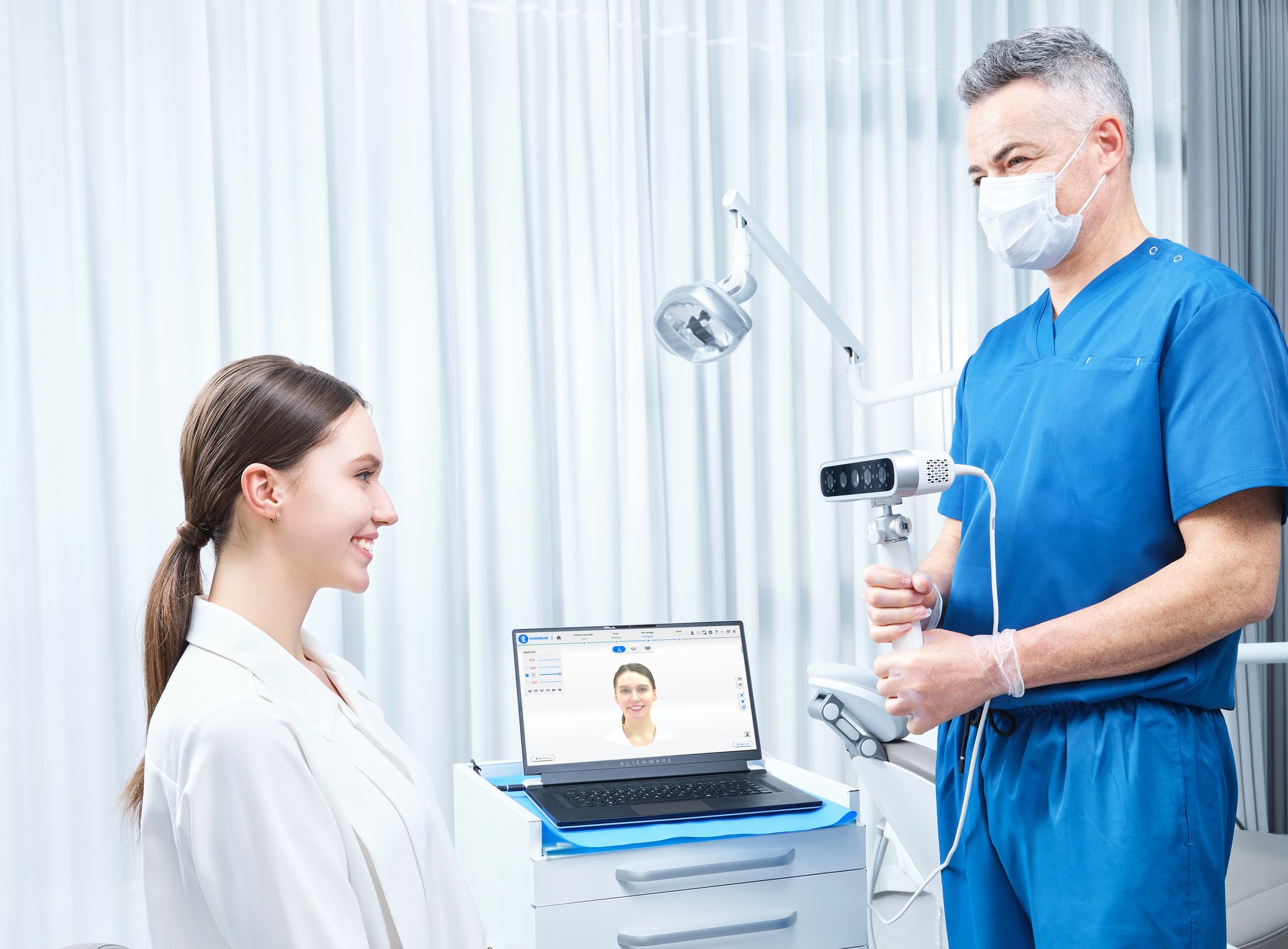 shining 3d metismile face scanner