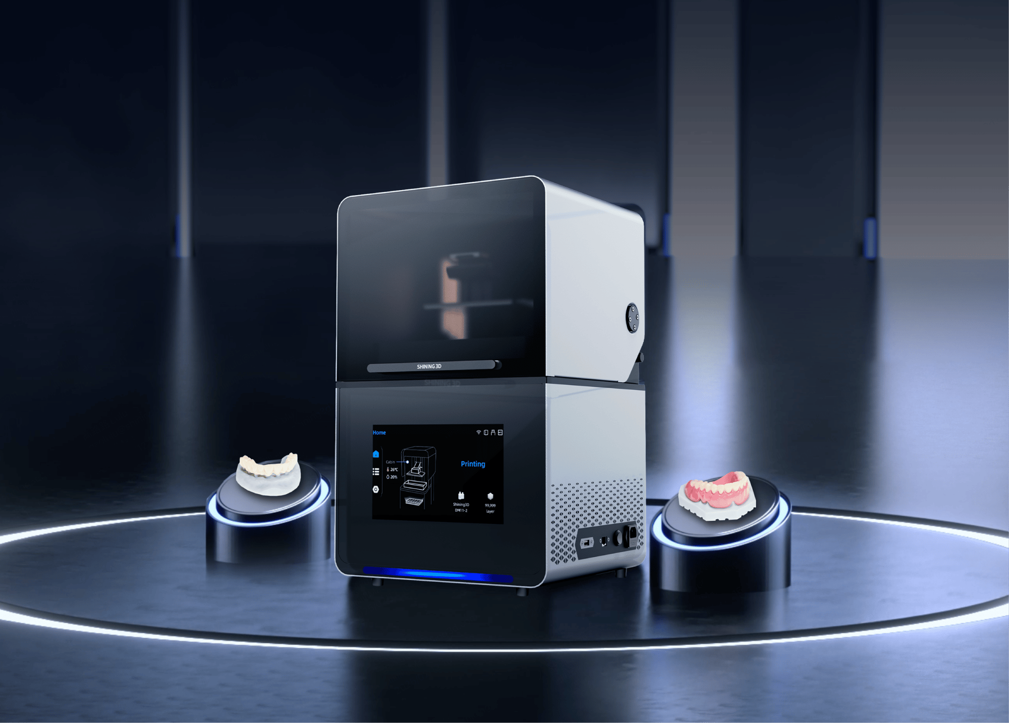 シャイニング3d Accufab- F1 DLPデンタルプリンター