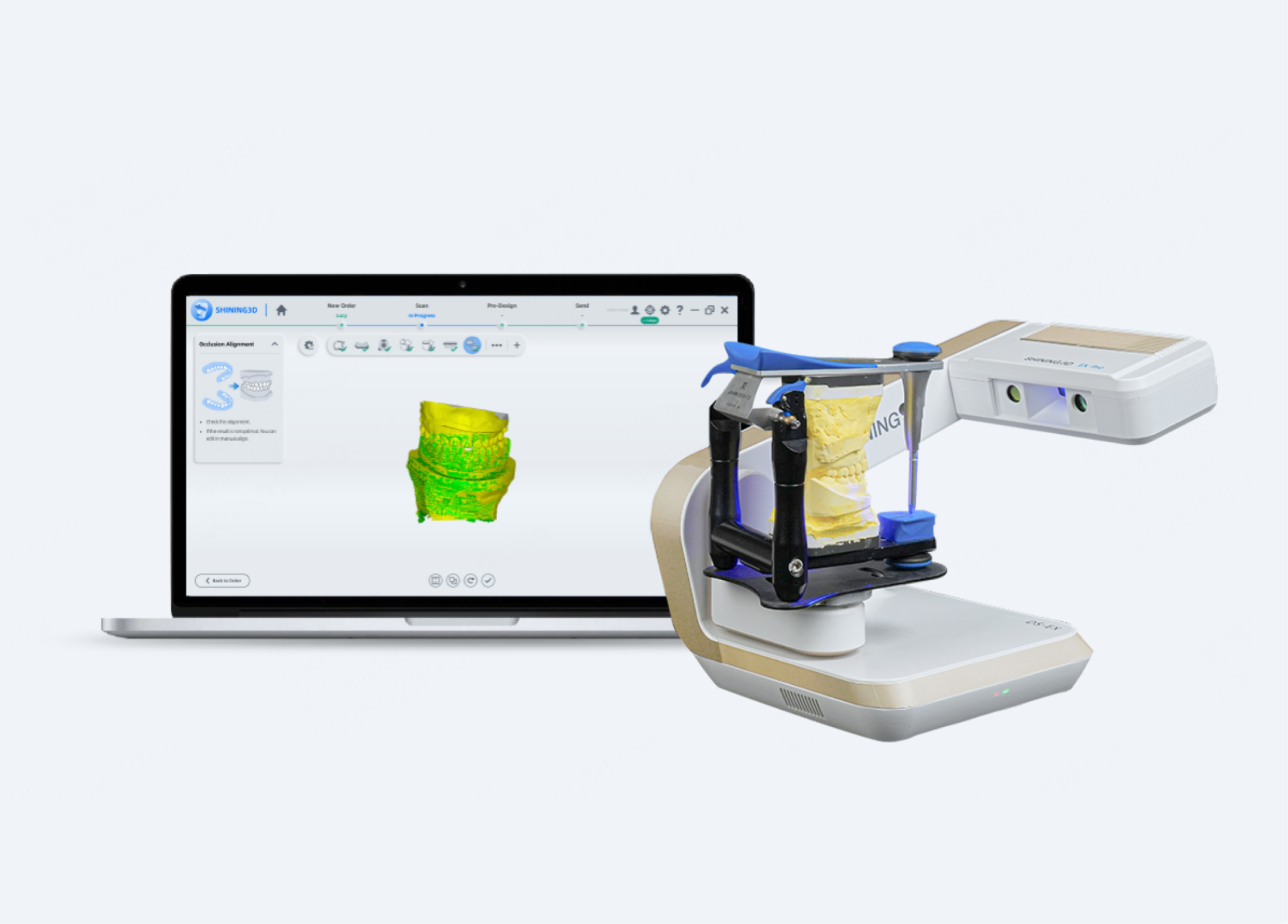 AutoScan-DS-EX Pro (C) Desk Scanner | SHINING 3D DENTAL