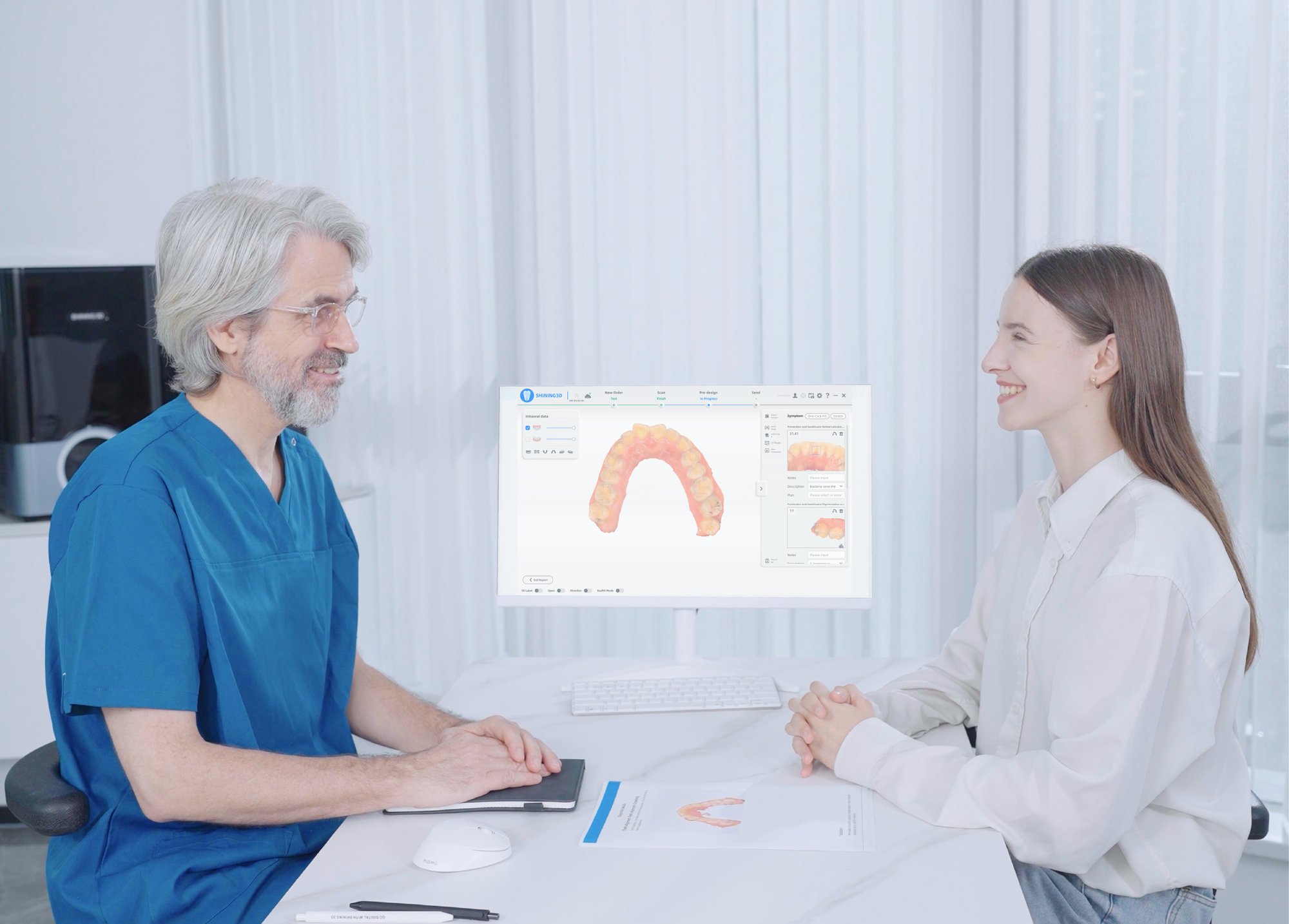 Aoralscan 3 強力な患者コミュニケーションツール