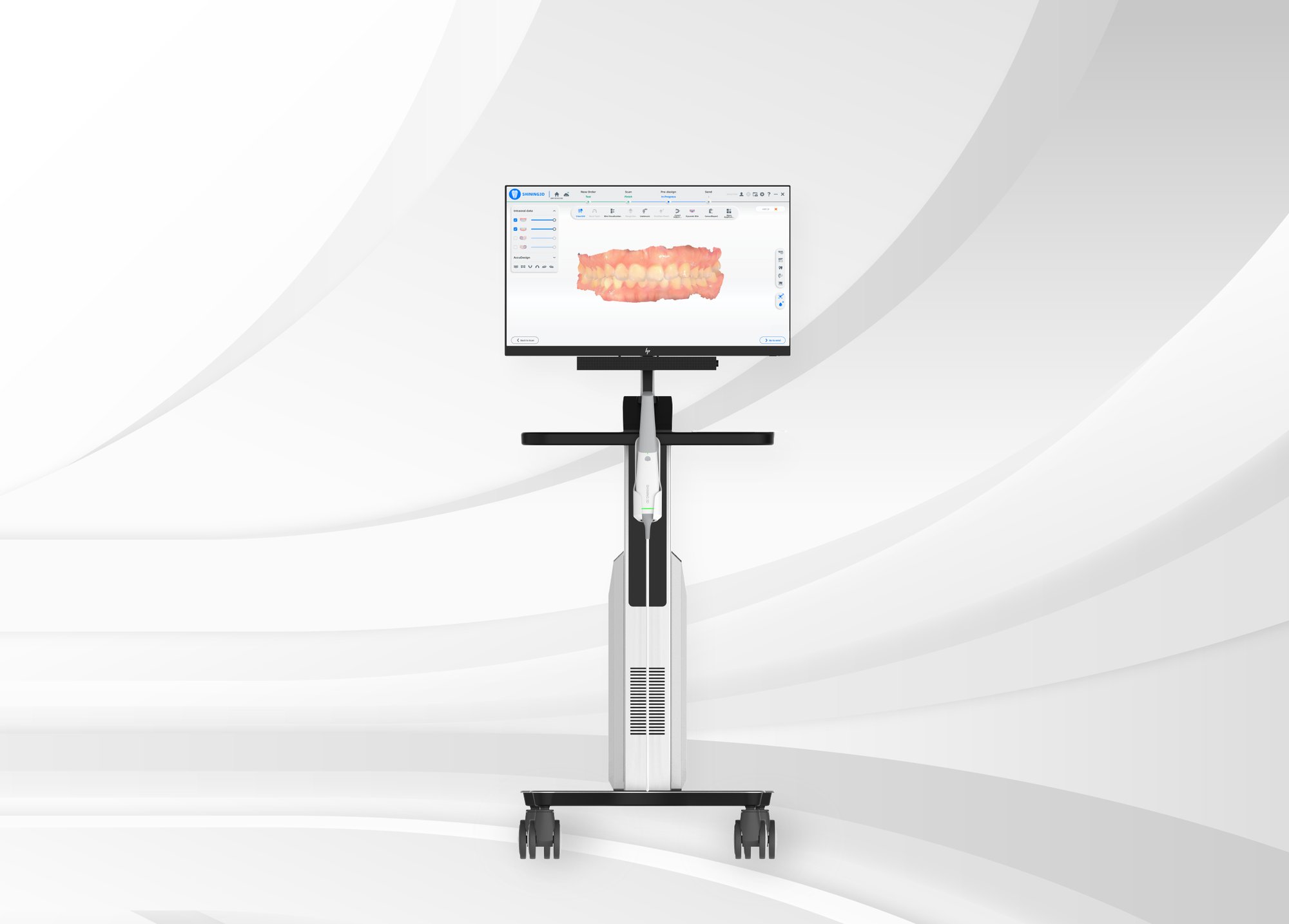 Aoralscan 3 カートオプション