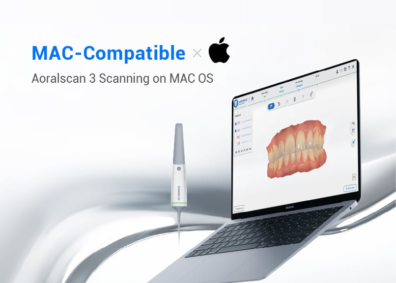 aoralscan 3 Compatible with mac OS