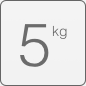 5 kilogramos